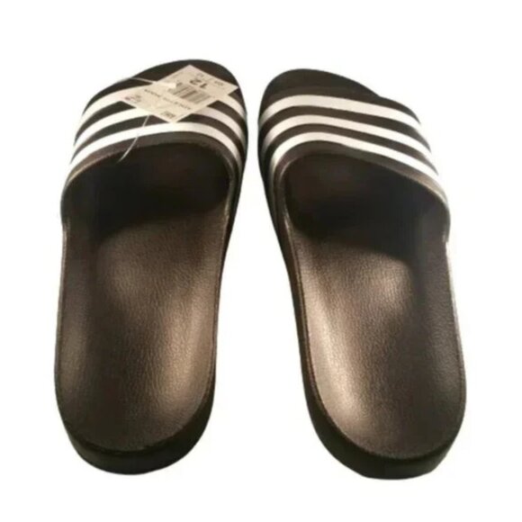 Adidas Adilette Aqua Slip On Slides Sandals Unisex Size 12 - Picture 7 of 8